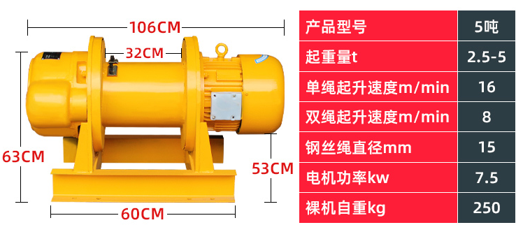 電動卷揚機(jī)和電動葫蘆一樣嗎？有什么區(qū)別